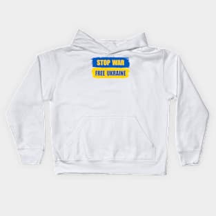 Stand with Ukraine Kids Hoodie